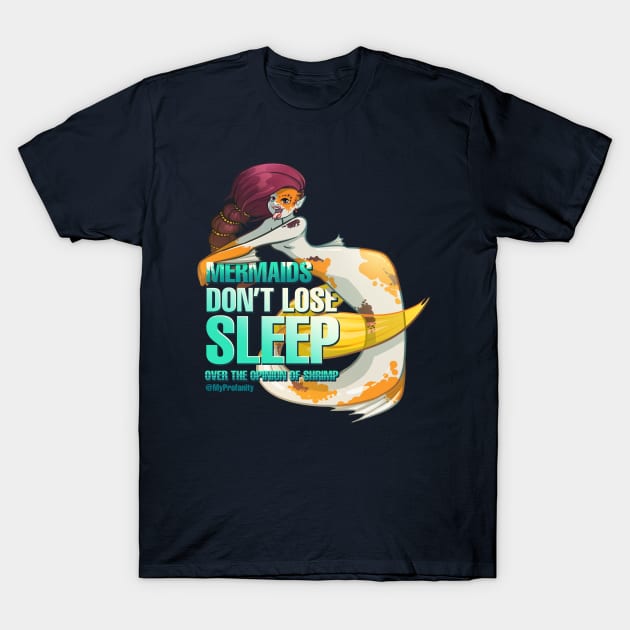 Mermaid - Drawlloween2018 T-Shirt by myprofanity